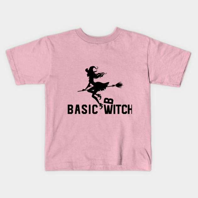 Basic witch text Kids T-Shirt by Sher-ri